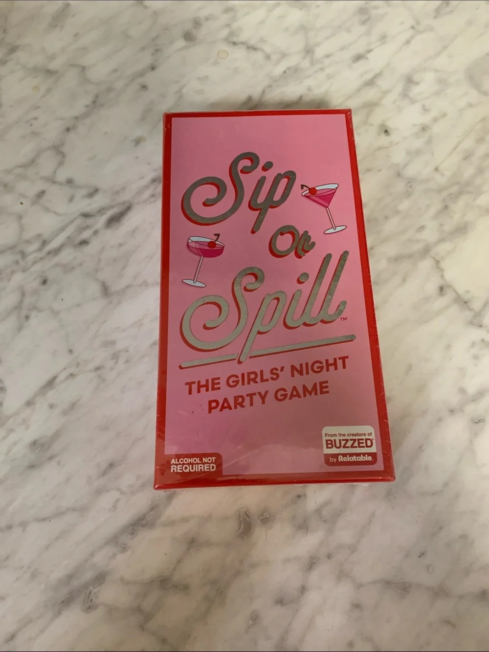 Sip or Spill The Girls' Night Party Game NEW Perfect for all Female occasions